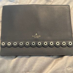 Oversized Grey Kate Spade Clutch